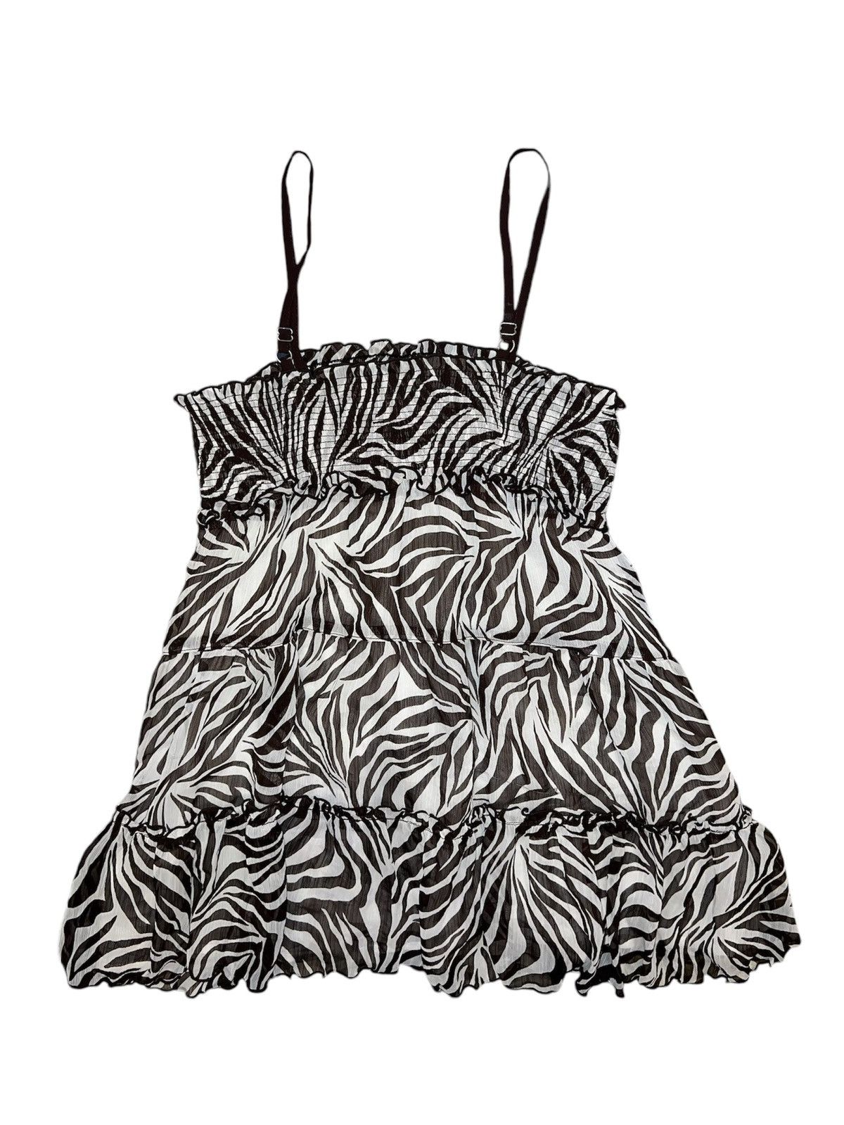 Japanese Brand Vintage zebra camisole 🦓🧷 Size ONE SIZE - 3 Thumbnail