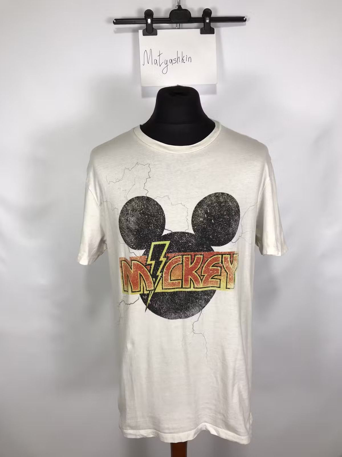 Band Tees × Mickey Mouse Mickey Mouse rock t-shirt size L Size US L / EU 52-54 / 3 - 1 Thumbnail