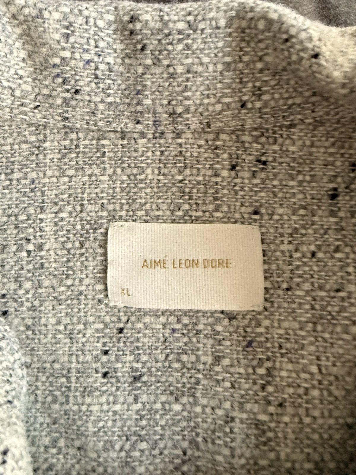 Aime Leon Dore Aime Leon Dore Wool Shirt Size US XL / EU 56 / 4 - 2 Thumbnail