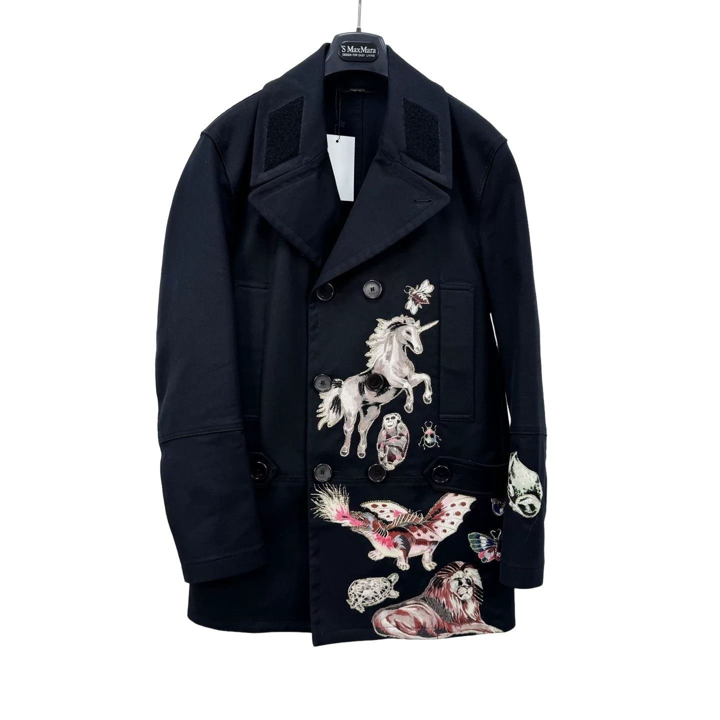 Valentino Valentino Embroidered Animal Runway Jacket 48 Size US M / EU 48-50 / 2 - 1 Thumbnail