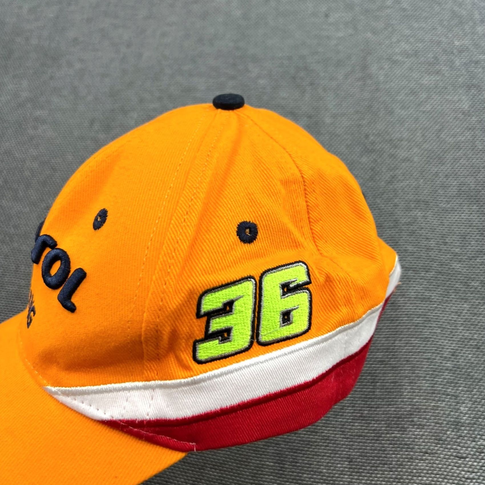 Honda Respond Repsol Honda GP Racing Apparel #36 #10 Joan Mir Luca Marini Orange Baseball Cap Unisex Adults One Size Adjustable Canvas Hat Size ONE SIZE - 2 Thumbnail