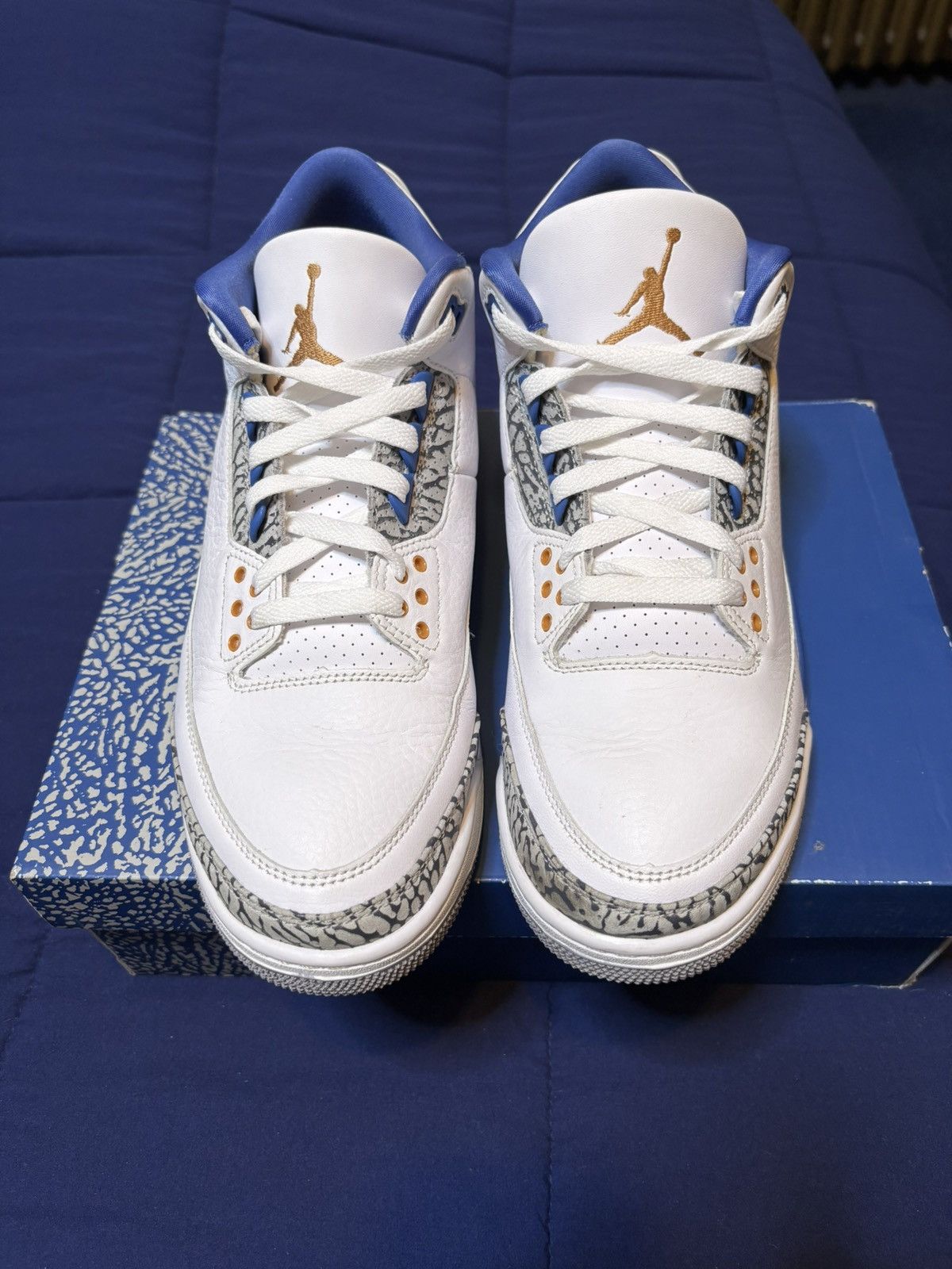 Jordan Brand Jordan 3 Retro Washington Wizards 2023 Size 10 Size US 10 / EU 43 - 2 Thumbnail