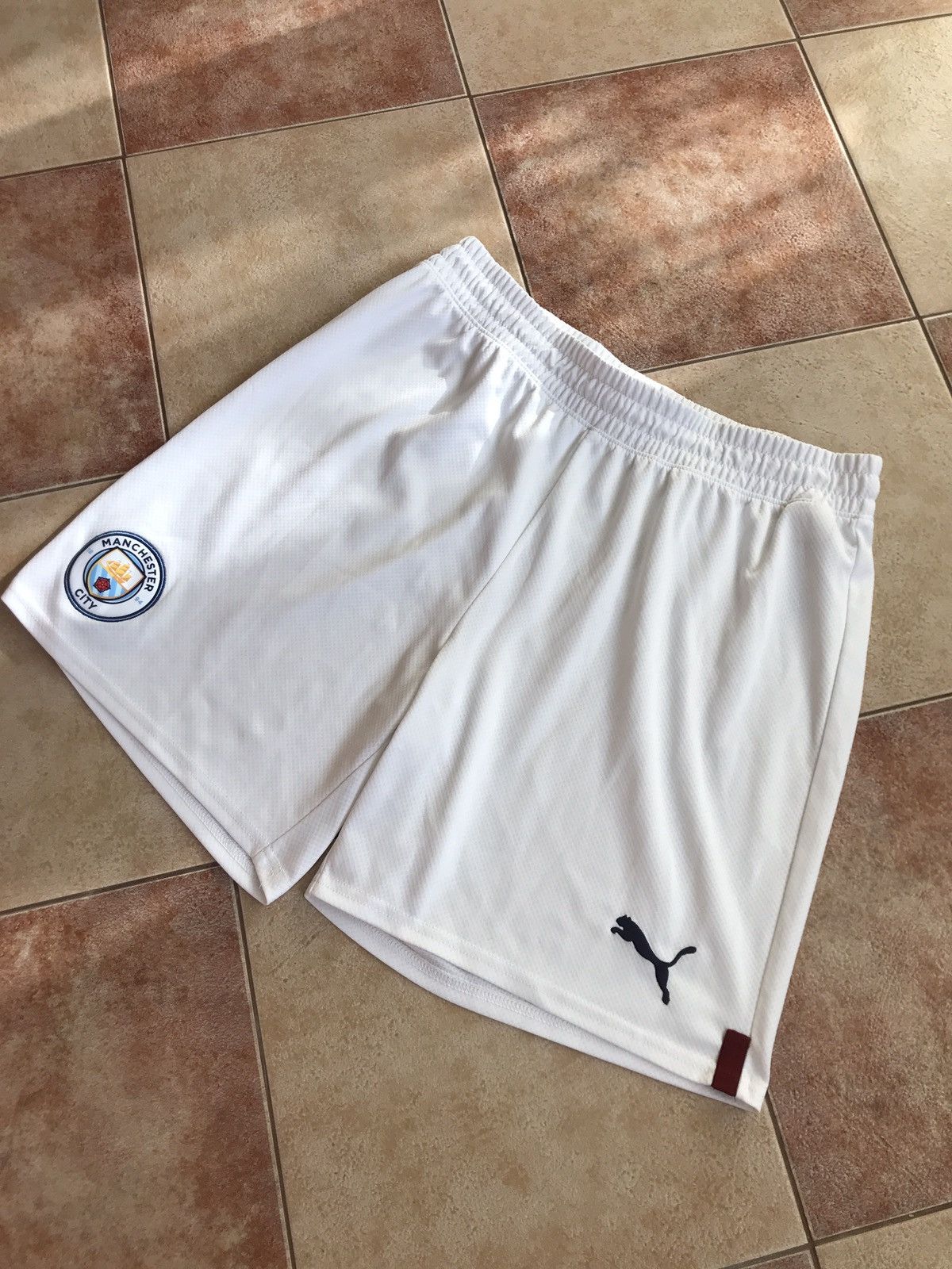 Puma Manchester City 2022-2023 Soccer Shorts Football Jersey Size US 33 - 3 Thumbnail