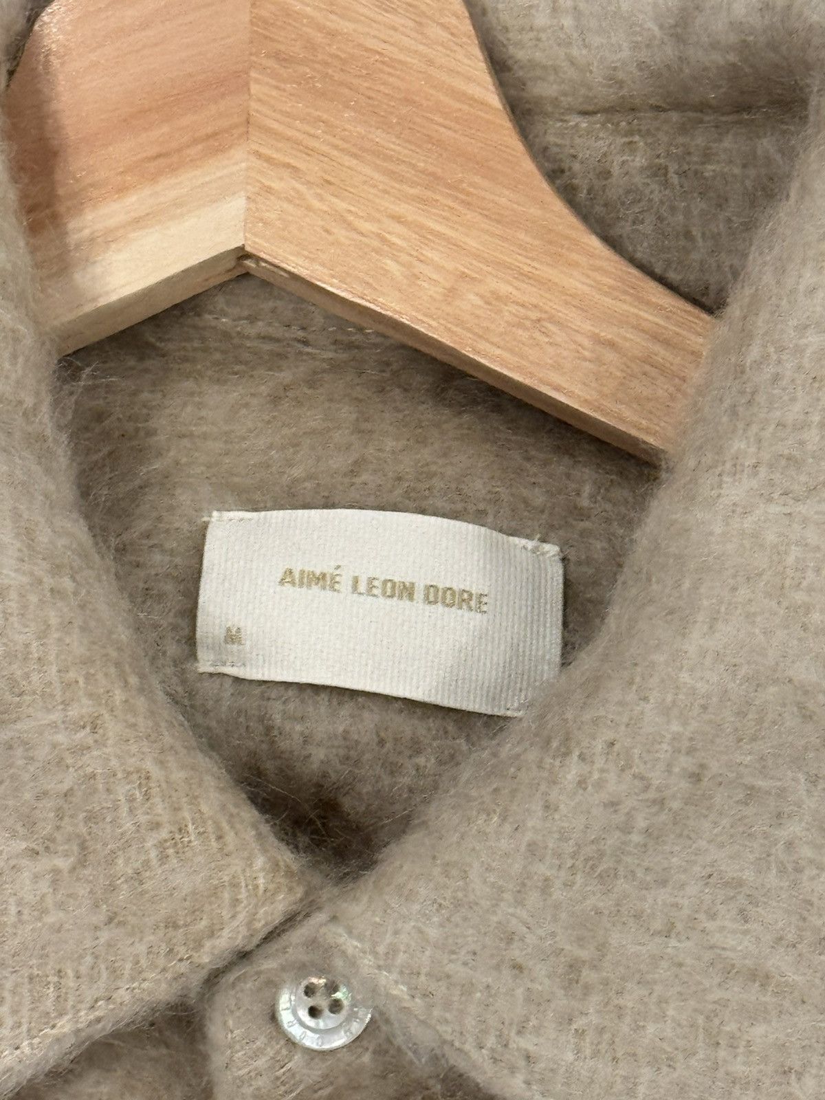 Aime Leon Dore Aime Leon Dore Mohair Overshirt (Medium) Size US M / EU 48-50 / 2 - 7 Thumbnail