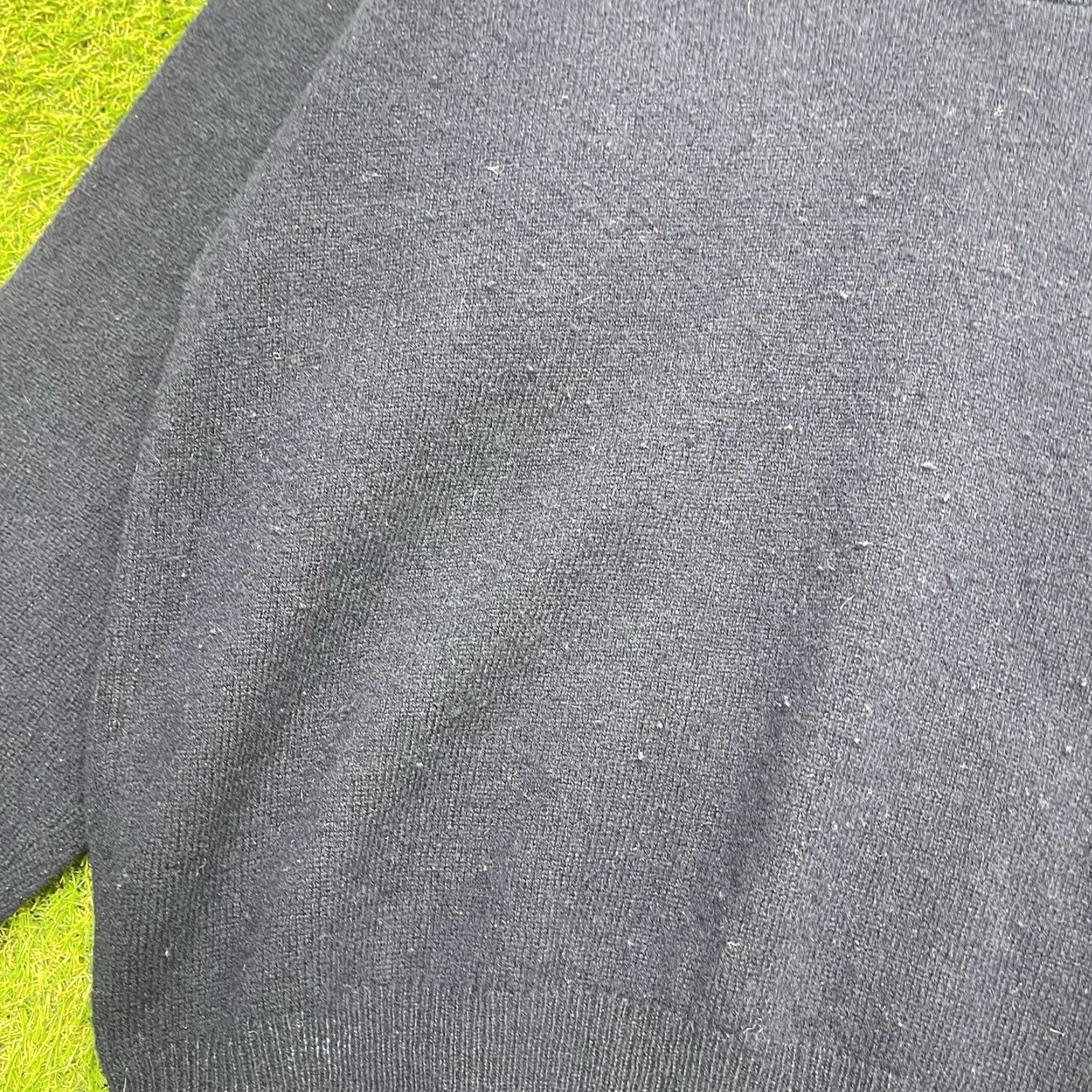 Polo Ralph Lauren Polo by Ralph Lauren Sweater Mens Large Blue Lambswool Henley Button Dress Size US L / EU 52-54 / 3 - 5 Thumbnail