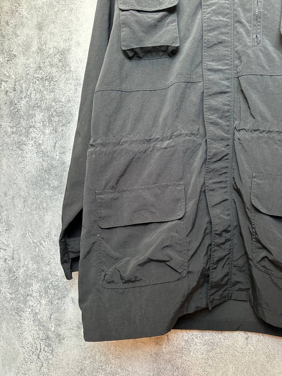 Versace RRP $1265 Versace Classic Black Waterproof Field Rain Jacket Size US L / EU 52-54 / 3 - 7 Thumbnail