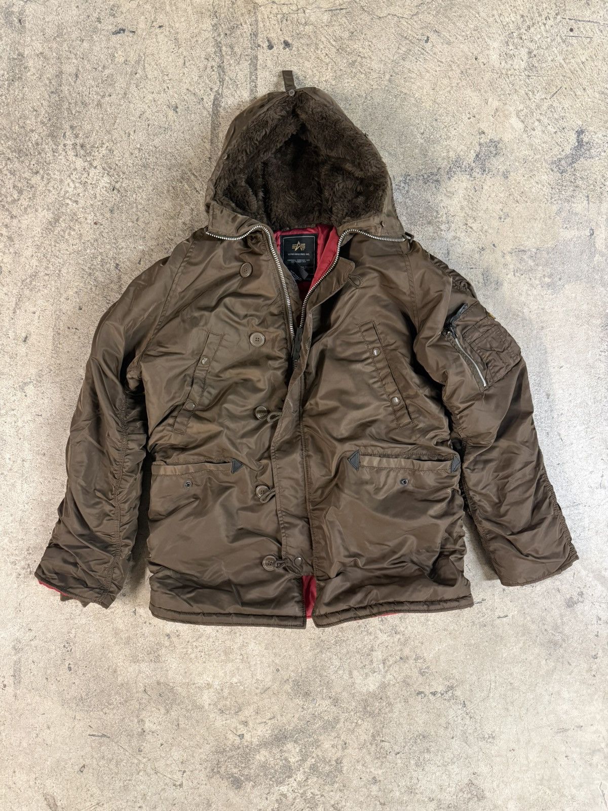 Alpha Industries Vintage Brown N3B Jacket Size US M / EU 48-50 / 2 - 1 Thumbnail
