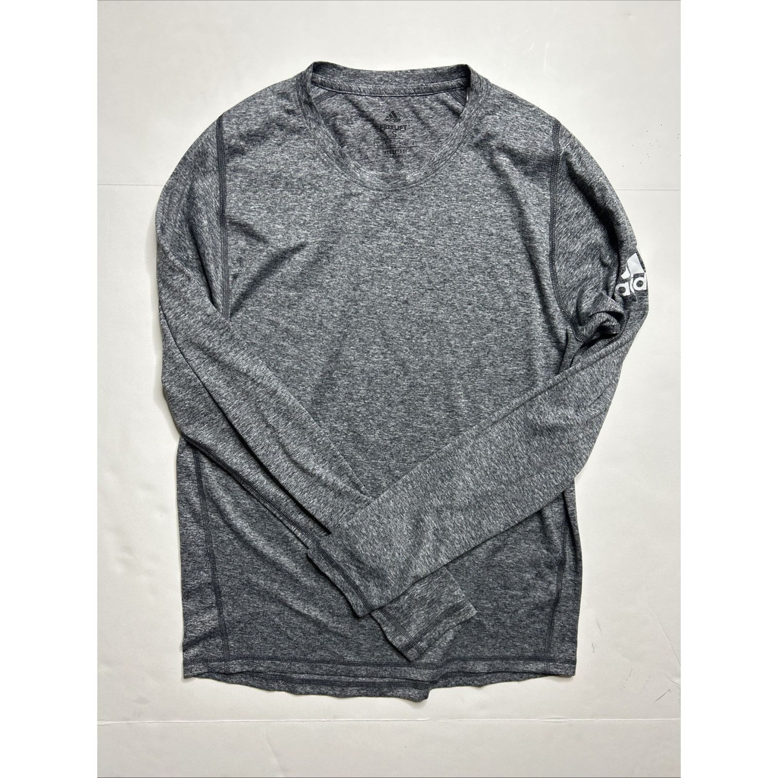 Adidas Adidas T-Shirt Freelift Gray Activewear Men Size Medium Size US M / EU 48-50 / 2 - 5 Thumbnail