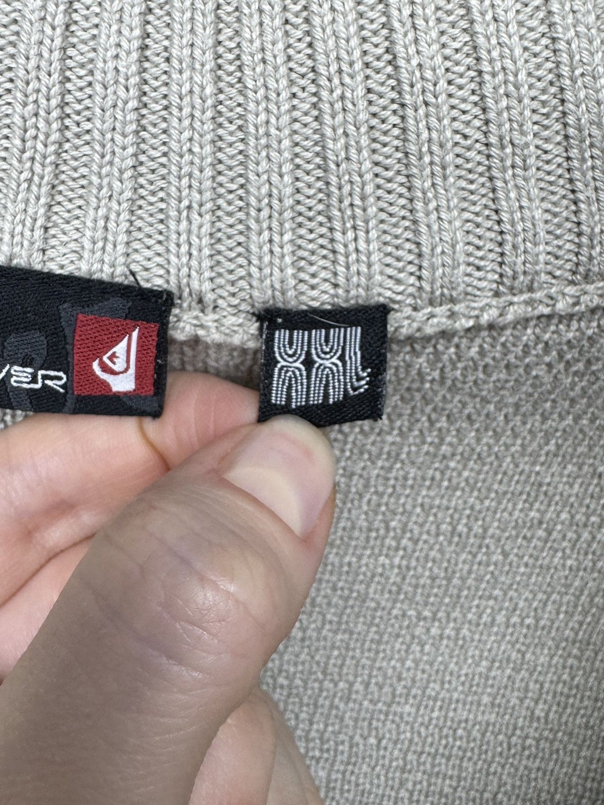 Quiksilver Quiksilver Boketto full-zip sweater cotton acrylic blend Size US M / EU 48-50 / 2 - 10 Thumbnail