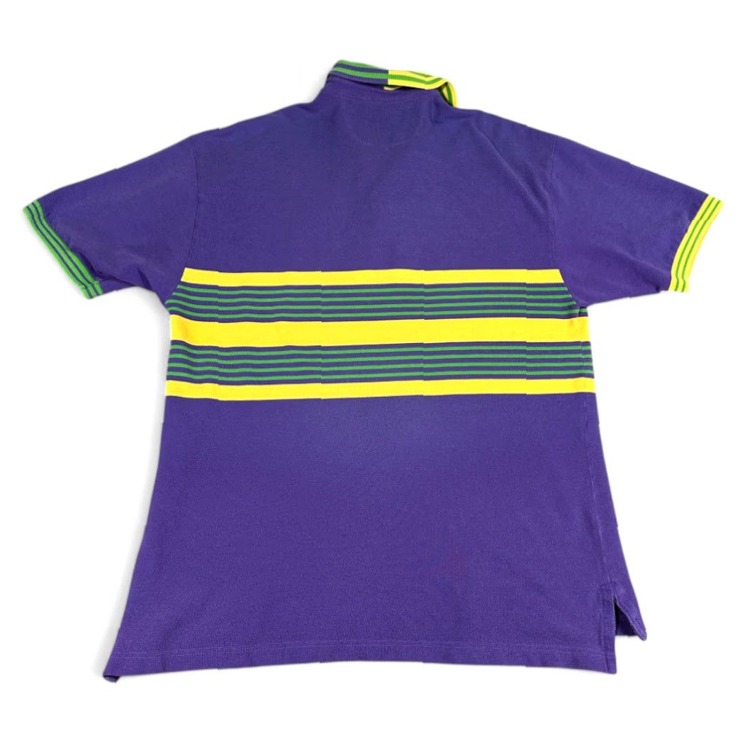 Vintage VINTAGE Mark Alexander Sport Polo Shirt Adult M Purple Striped 90s Shirt Mens Size US M / EU 48-50 / 2 - 3 Thumbnail