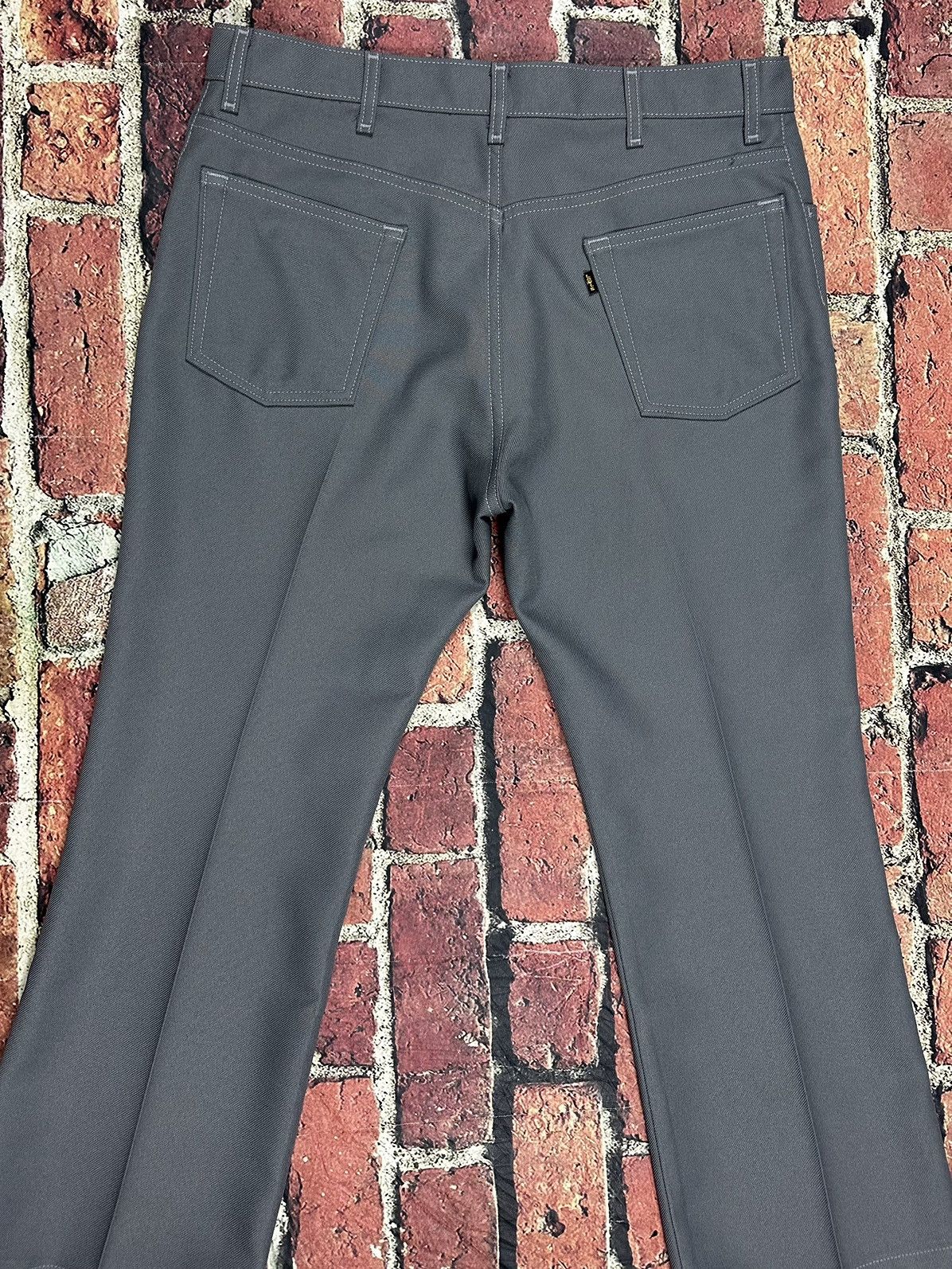 Levi's Vintage Levis 517 Western Boot Cut Tex Twill Pants Polyester Size US 38 / EU 54 - 4 Thumbnail