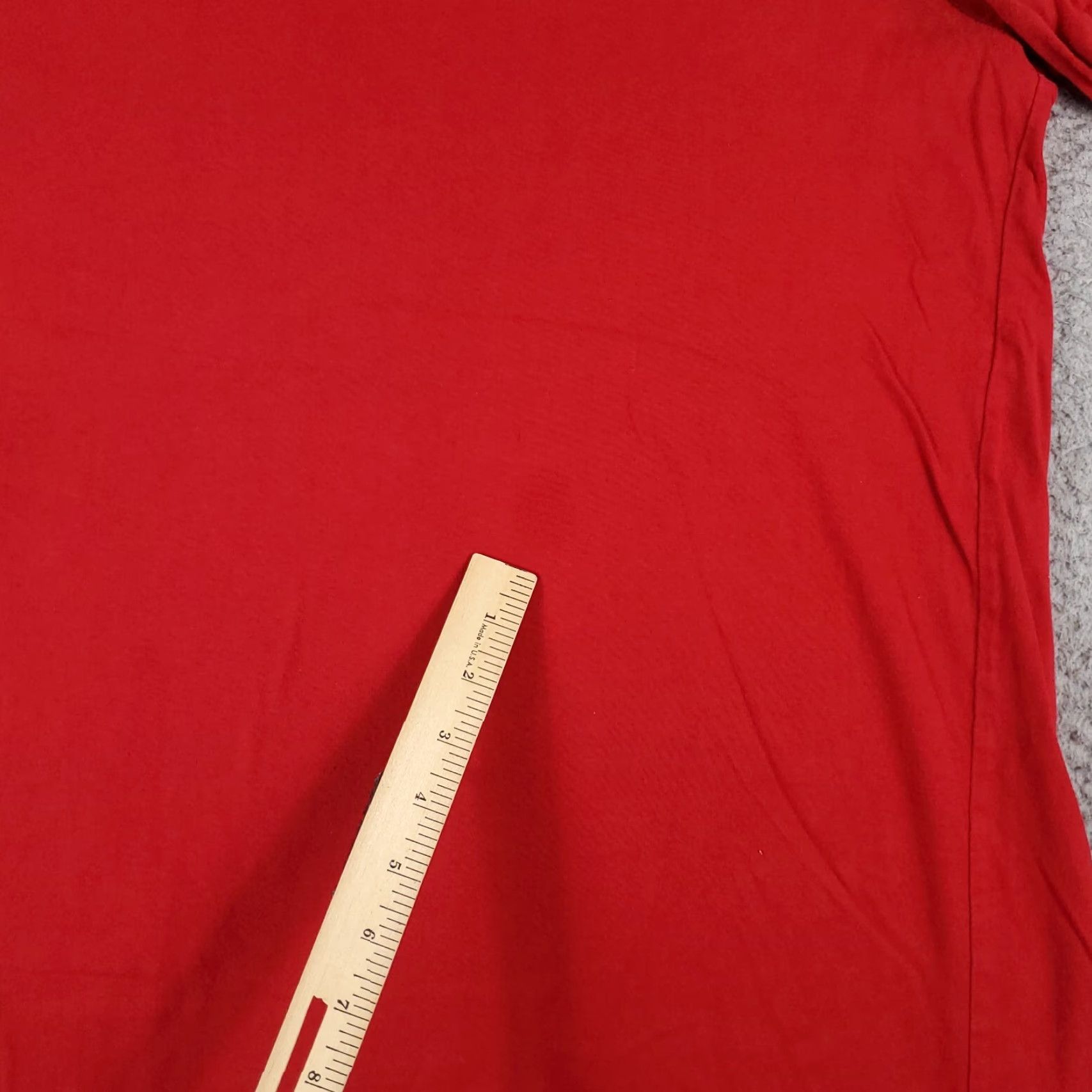 Tommy Hilfiger Tommy Hilfiger T Shirt Mens XL Red Short Sleeve Crew Neck Logo Casual Modern American Shirt Mens XL Red Size US XL / EU 56 / 4 - 5 Thumbnail