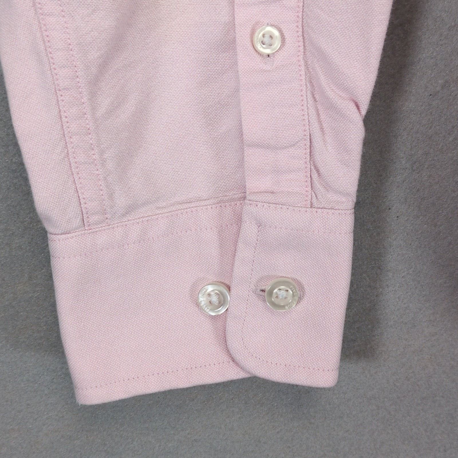 Five Four Five Four Poggy The Man Pink Button Down Dress Shirt Size US M / EU 48-50 / 2 - 4 Thumbnail