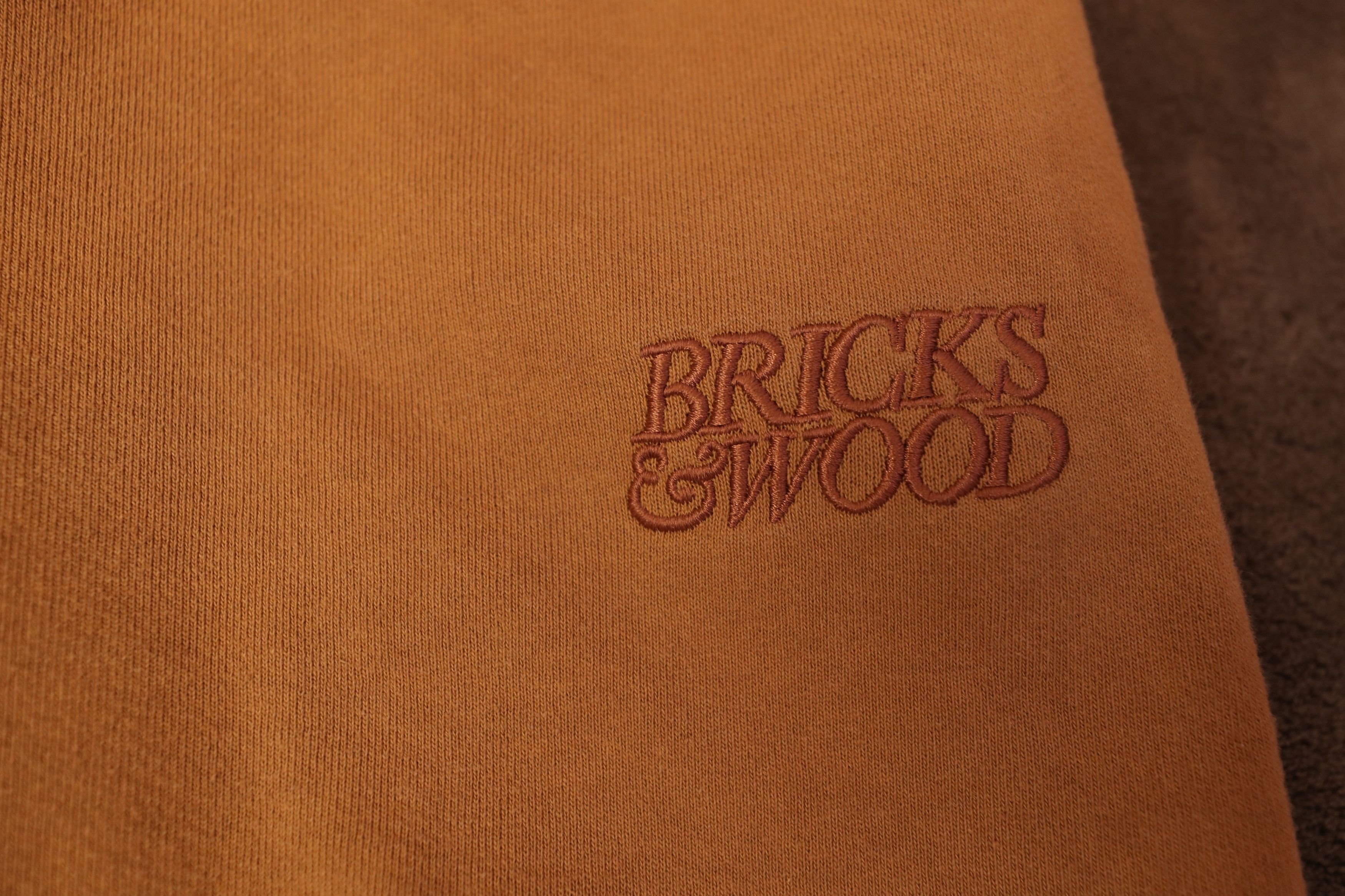 Bricks & Wood Bricks & Wood Heavyweight Relaxed Fit Logo Sweatpants (XL) Size US 36 / EU 52 - 4 Thumbnail