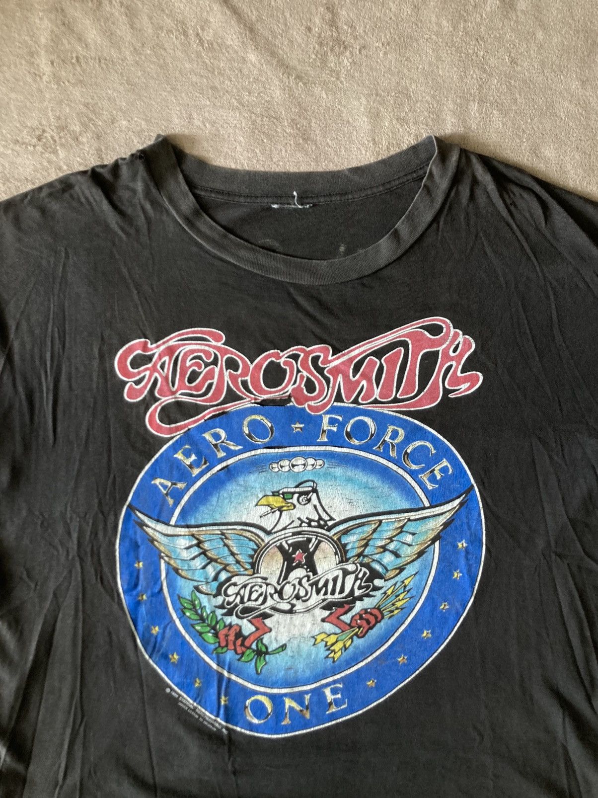 Band Tees Vintage 1989 Aerosmith ‘Pump’ Concert Tour Size US L / EU 52-54 / 3 - 1 Thumbnail