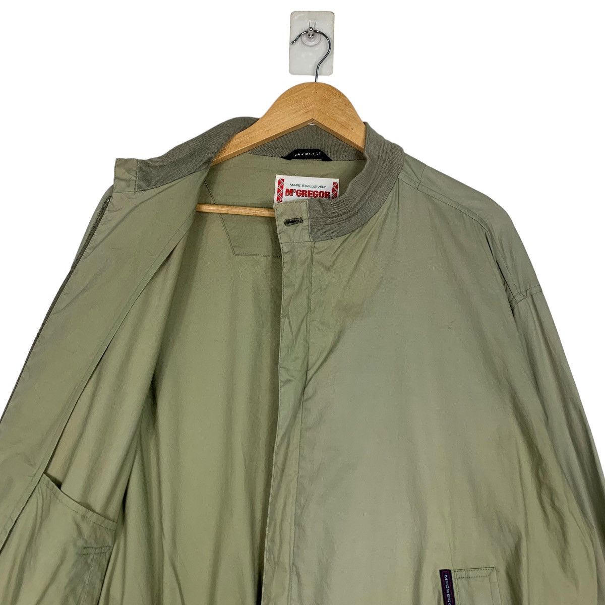 McGregor M’GREGOR Sportswear Green Light Bomber Jacket #0976-C43 Size US L / EU 52-54 / 3 - 10 Thumbnail