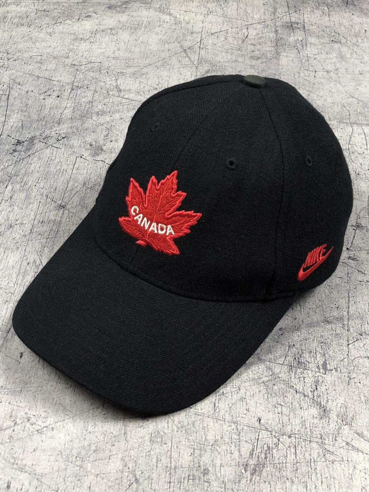 NHL × Nike Vintage 90s Nike Canada Team Hockey Cap y2k drill dope sk Size ONE SIZE - 2 Thumbnail