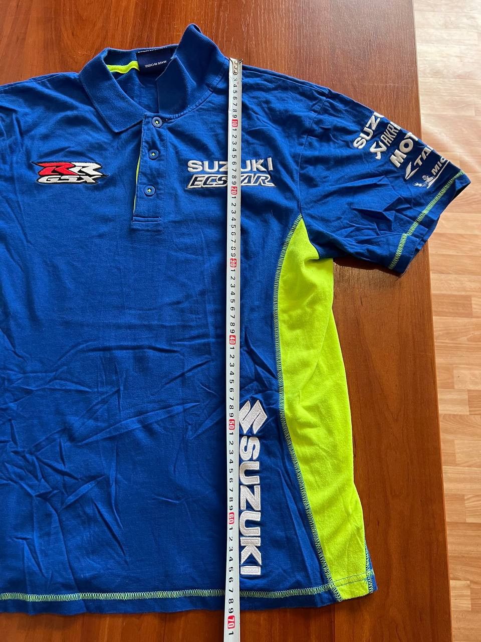 Vintage SUZUKI TEAM ECSTAR RARE RACING MERCHANDISE POLO SHIRT JERSEY Size US M / EU 48-50 / 2 - 14 Thumbnail
