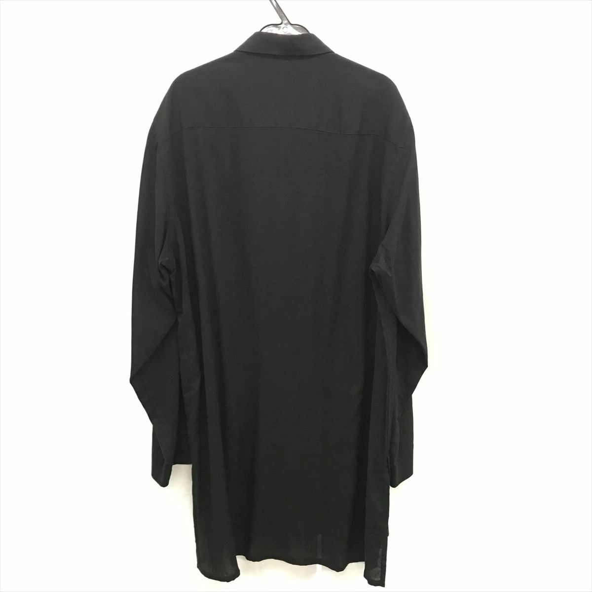Yohji Yamamoto Yohji Yamamoto POUR HOMME 23SS/Sleeve patch blouse Size US M / EU 48-50 / 2 - 2 Thumbnail