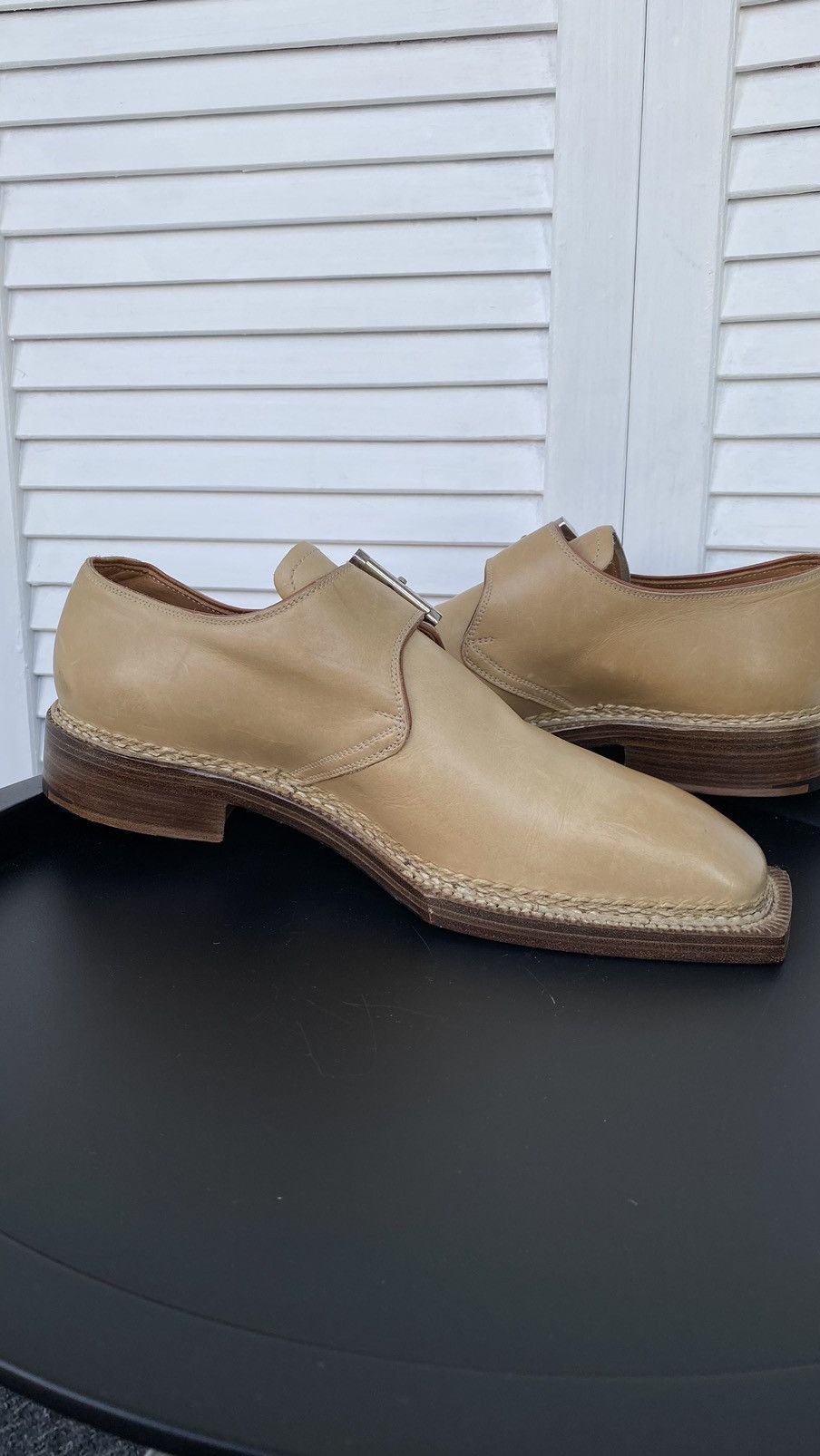 Bettanin & Venturi Bettanin & Venturi Monkstrap Leather Shoes Norvegese Welted Size US 10 / EU 43 - 25 Thumbnail