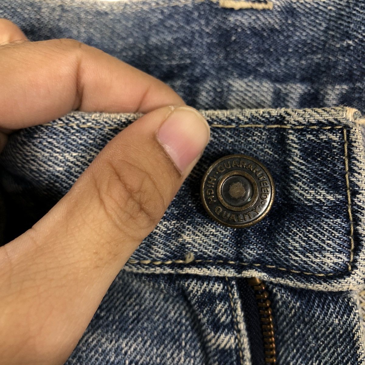 Japanese Brand 🔥90’s The Others Toyo Enterprise Distressed Denim Bush Size US 32 / EU 48 - 12 Thumbnail