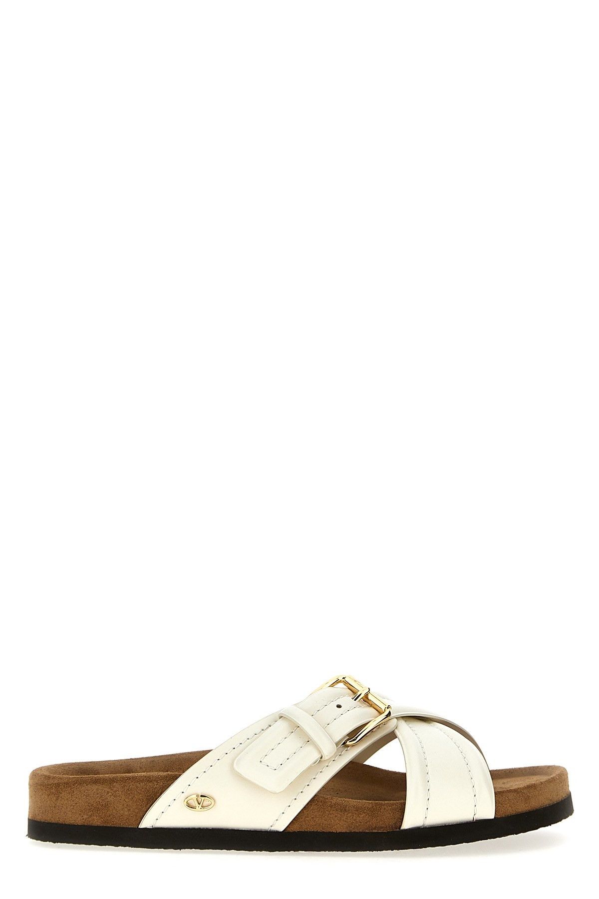 image of Valentino Garavani 'fussfriend' Slides in White, Women's (Size 5)
