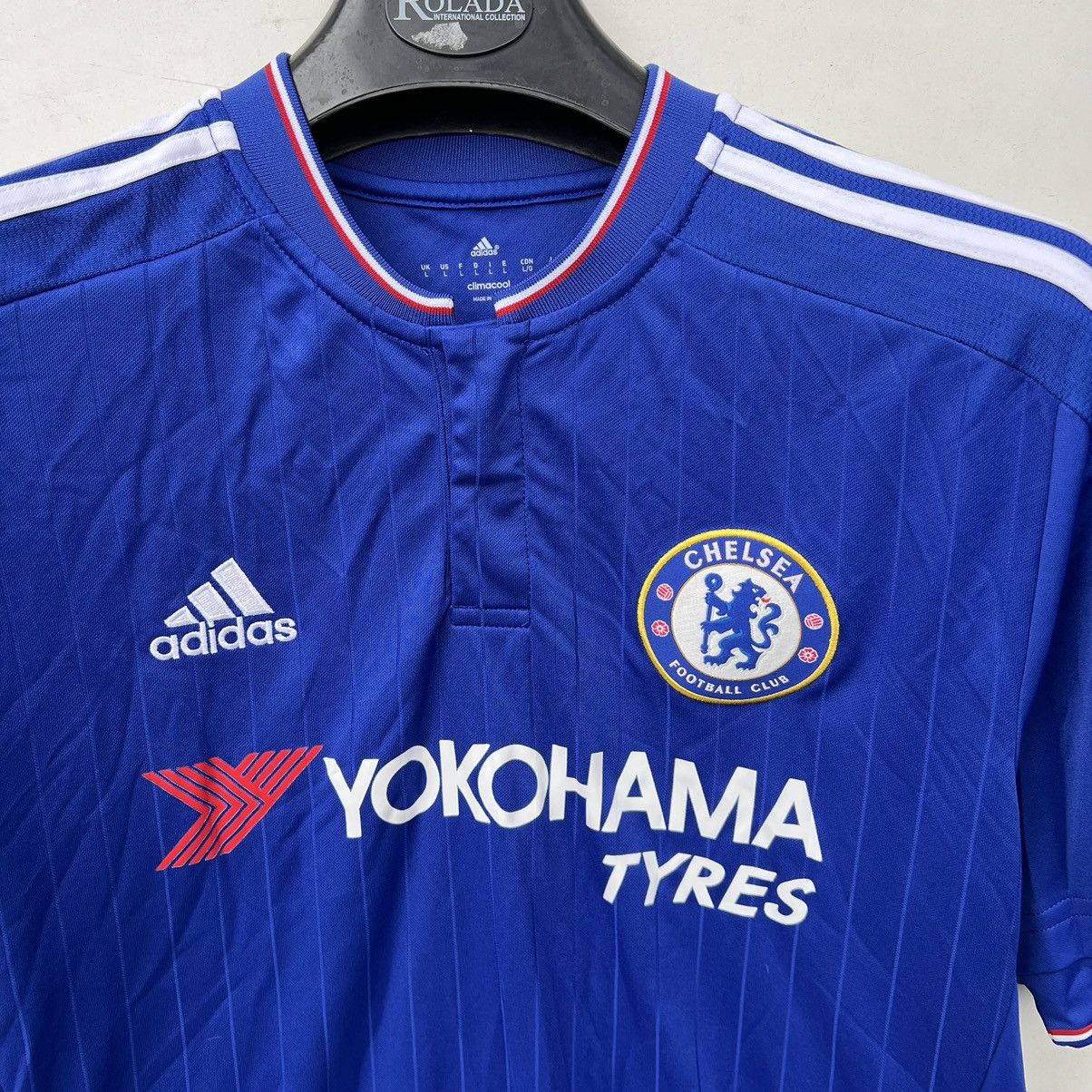 Adidas × Chelsea Soccer Chelsea FC Adidas Home Football Shirt Soccer Jersey Size US L / EU 52-54 / 3 - 4 Thumbnail