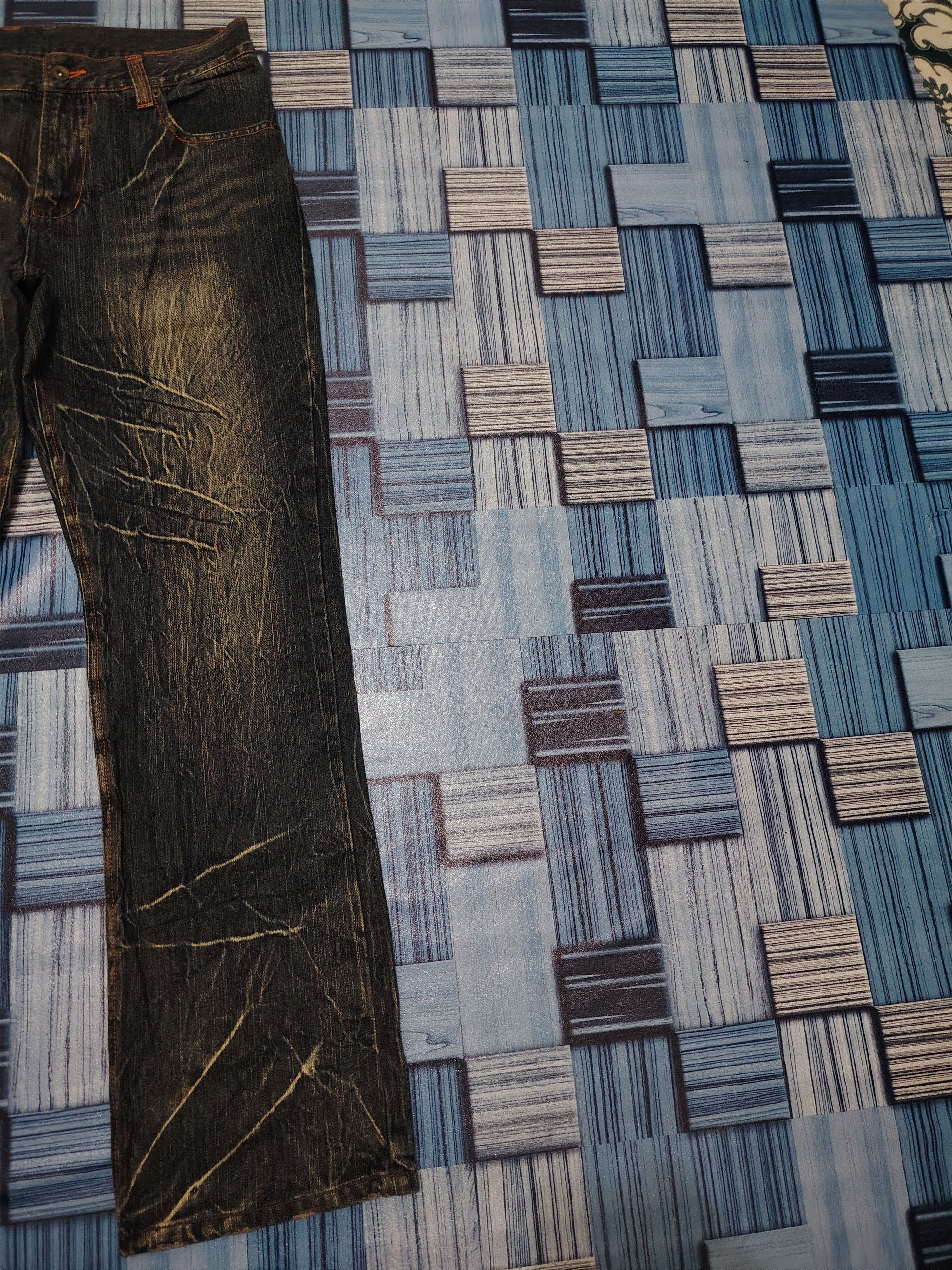 The GV Gallery Japanese Clone Devgru Flared Jeans Size US 33 - 8 Thumbnail