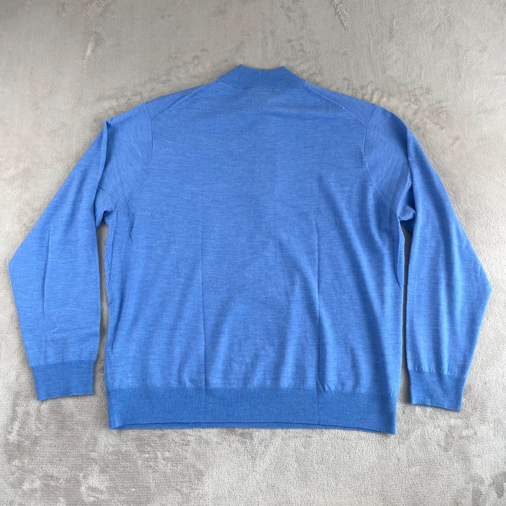 Peter Millar Peter Millar Crown Excursionist Flex Quarter-Zip Sweater Men 2XL Blue NWT Size US XXL / EU 58 / 5 - 5 Thumbnail