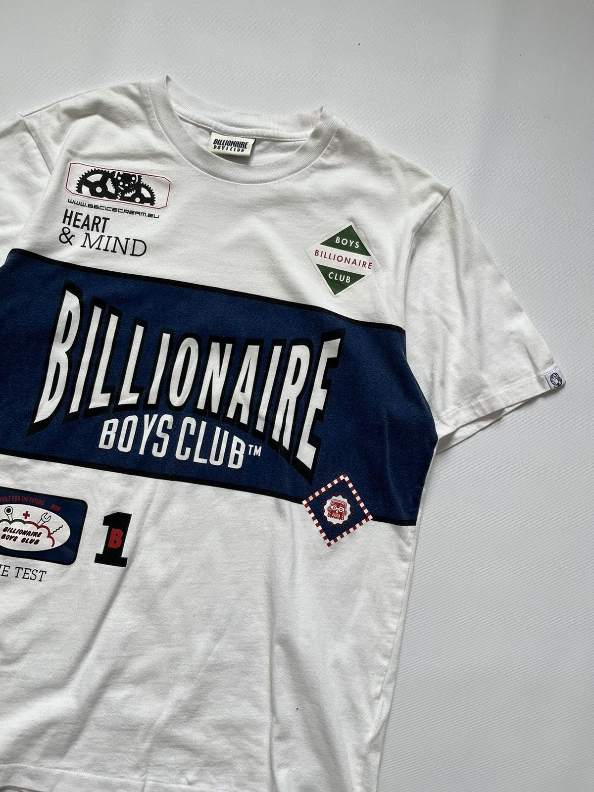 Billionaire Boys Club Billionaire Boys Club BBC Track Team Cotton Tee Shirt Size US M / EU 48-50 / 2 - 4 Thumbnail