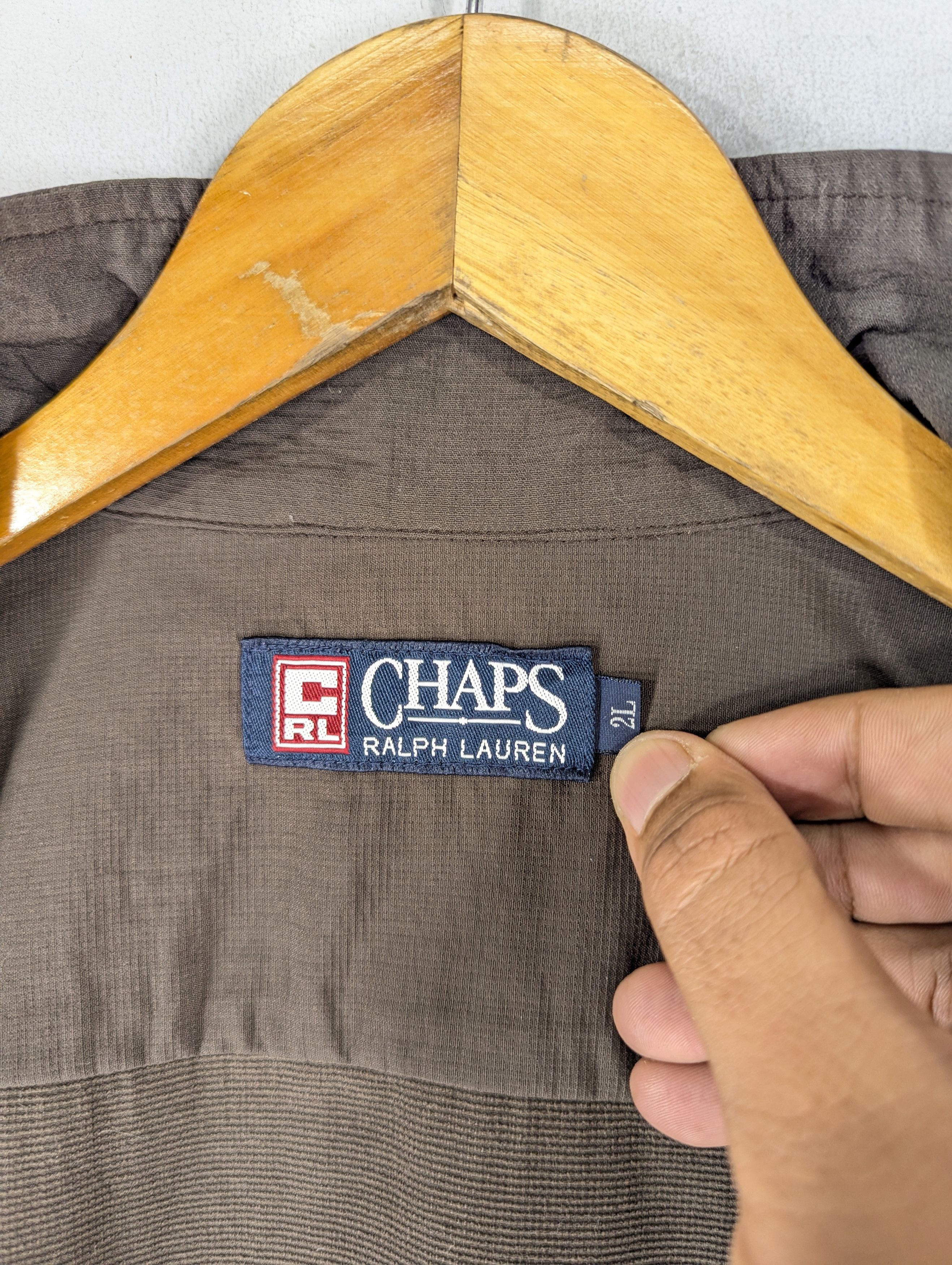 Chaps Ralph Lauren × Ralph Lauren × Vintage Vintage Chaps By Ralph Lauren Light Zipper Jacket Size US XL / EU 56 / 4 - 10 Thumbnail