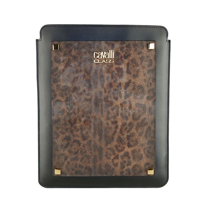 Cavalli Class Cavalli Class Chic Leopard Print Calfskin Tablet Case ...