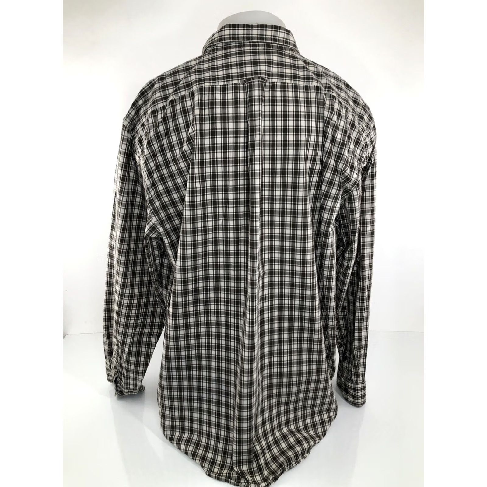 Filson Filson Shirt Plaid Lightweight 2XL Mens Long Sleeve Gray Beige Size US XXL / EU 58 / 5 - 4 Thumbnail