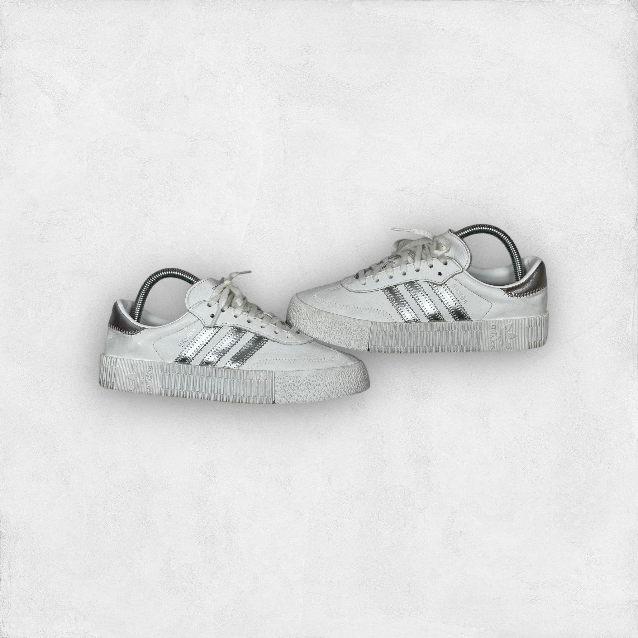 Adidas sambarose cloud white clearance