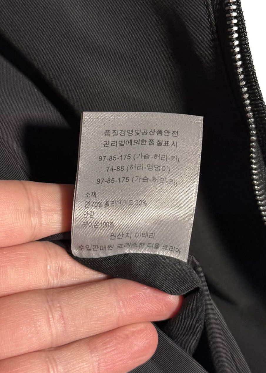 Dior Dior Homme Black Cotton Nylon Asymmetrical Zipped Jacket Size US M / EU 48-50 / 2 - 11 Thumbnail