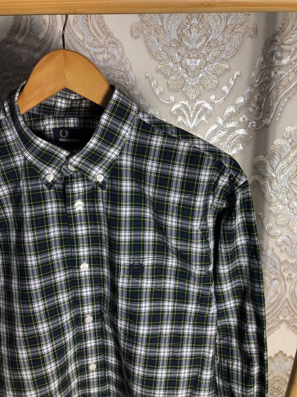 Fred Perry × Vintage VERY RARE FRED PERRY LONG SLEEVE SHIRT CASUAL DESIGNER DELUX Size US L / EU 52-54 / 3 - 2 Thumbnail