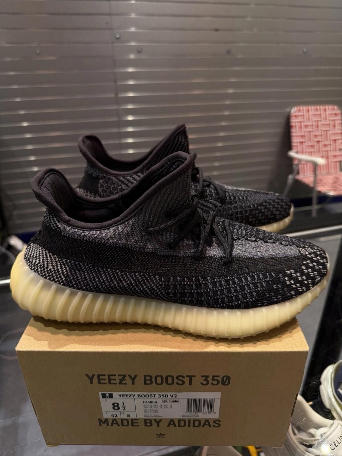 Adidas Size 8.5 - adidas Yeezy Boost 350 V2 Low Carbon (FZ5000) Size US 8.5 / EU 41-42 - 1 Thumbnail