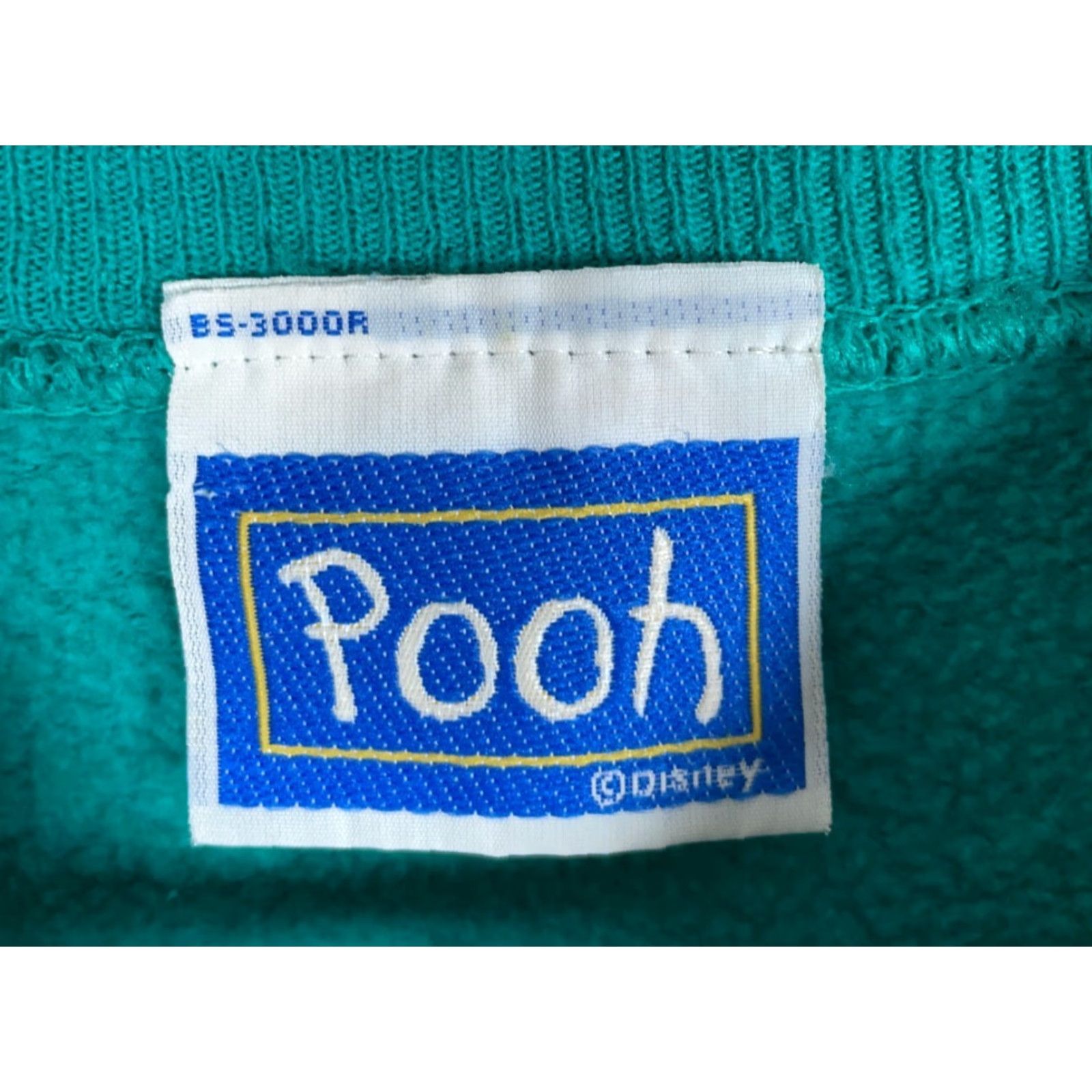 Disney VINTAGE Pooh 90s Winnie The Pooh Tigger Sweatshirt Raglan Sleeve Adult Large Green Crew Neck Pullover Cartoon Disney Women Size L / US 10 / IT 46 - 3 Thumbnail
