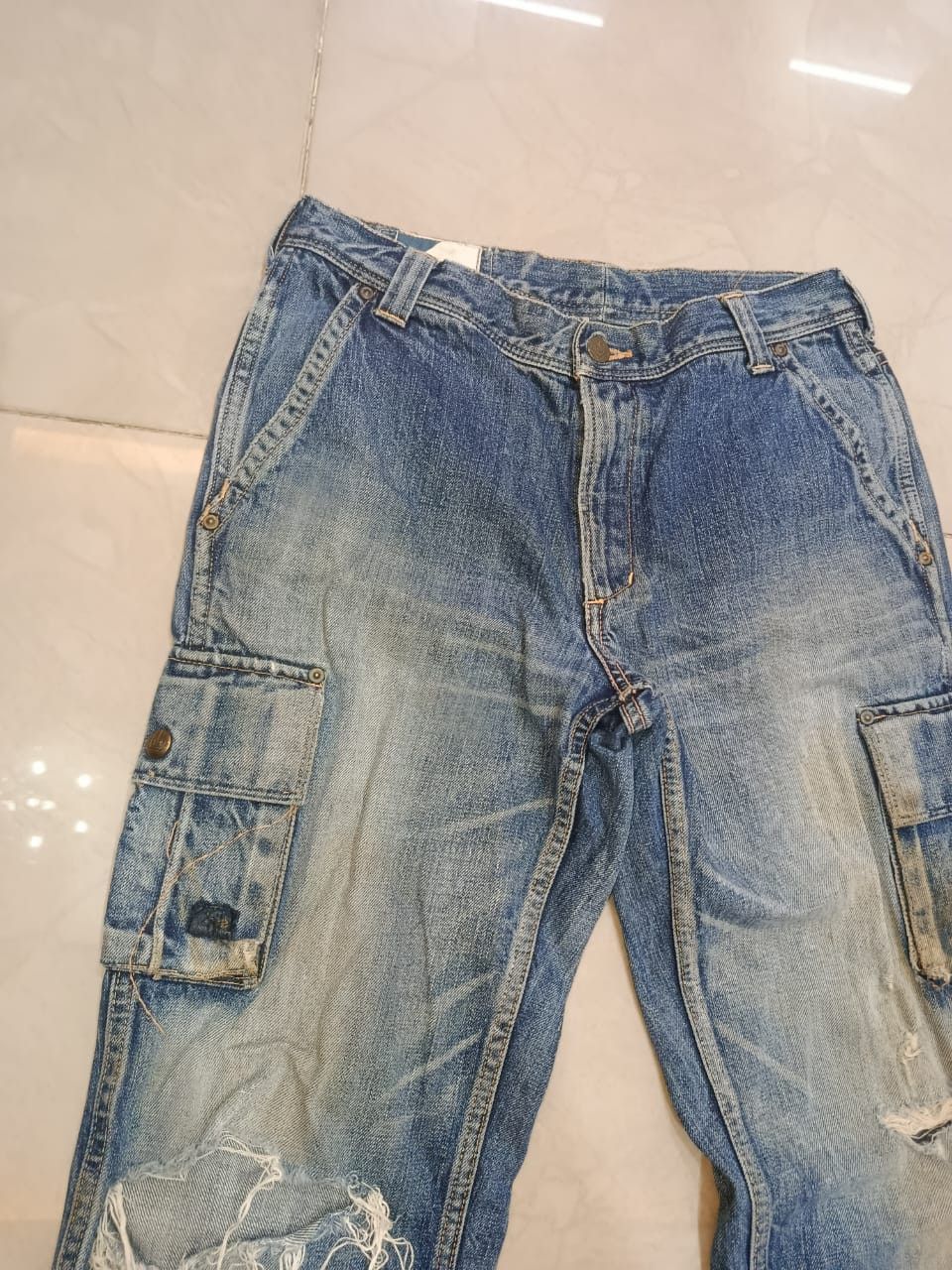 Lee LEE X ABAHOUSE CARGO DENIM Size US 30 / EU 46 - 6 Thumbnail