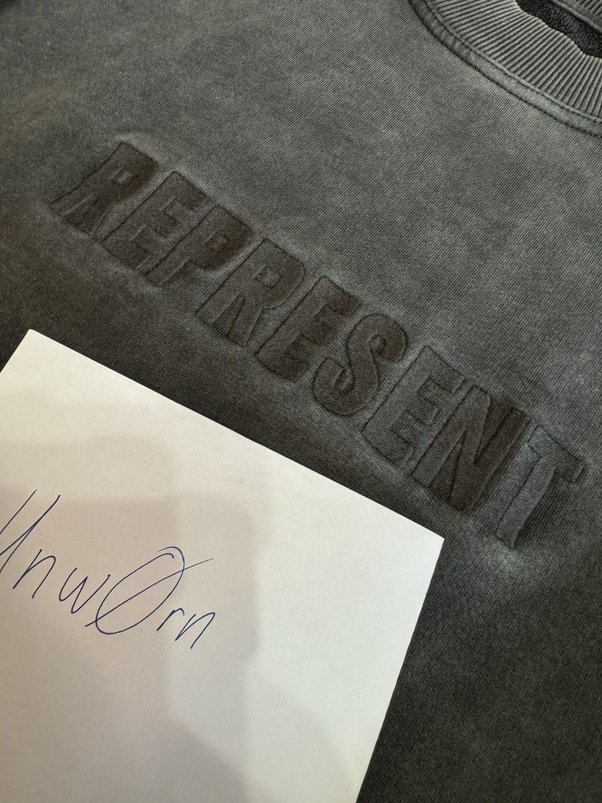 Represent Clo. REPRESENT EMBROIDERED LOGO SWEATSHIRT Size US S / EU 44-46 / 1 - 3 Thumbnail