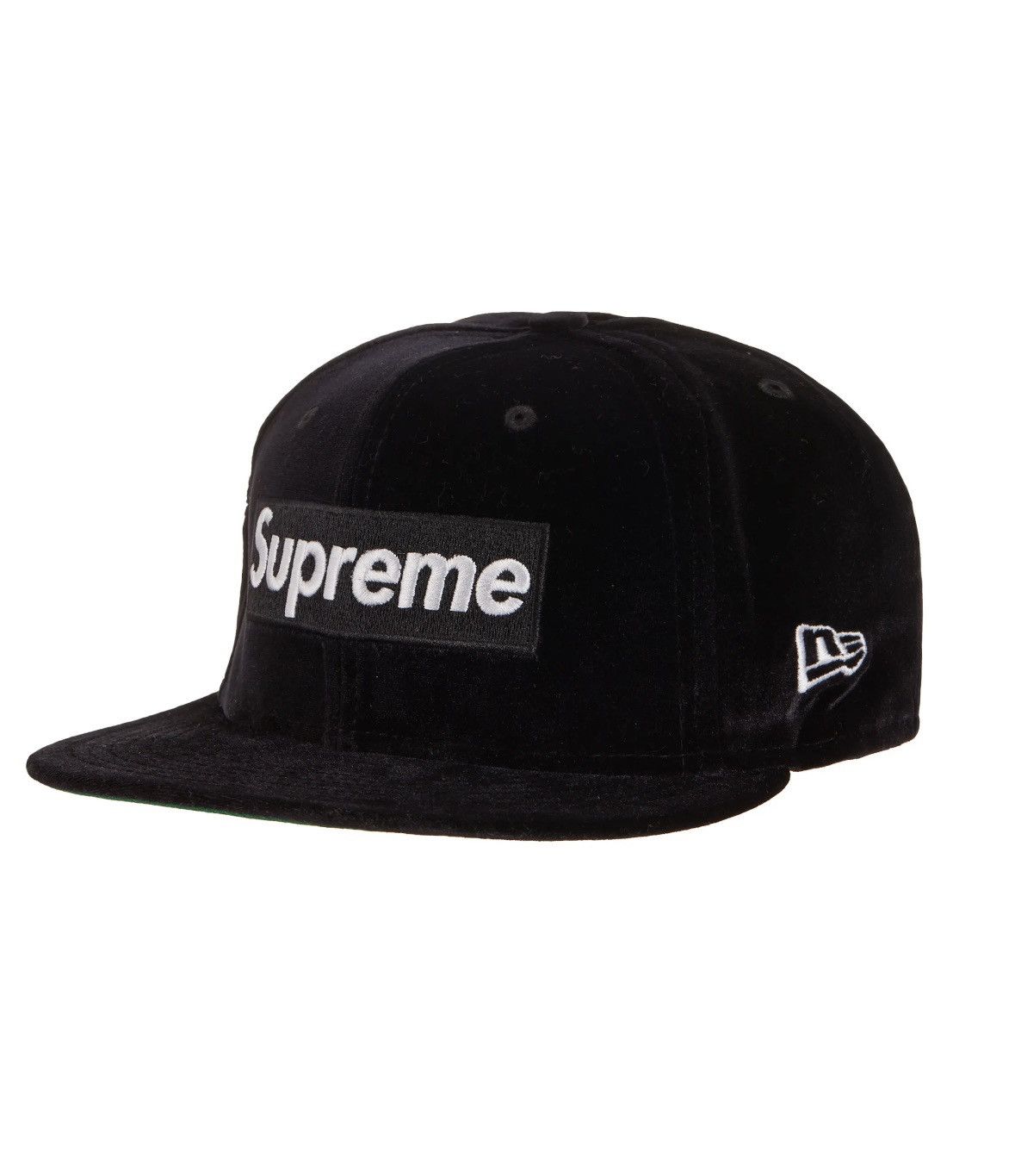 Supreme Velour Box Logo New Era | Grailed