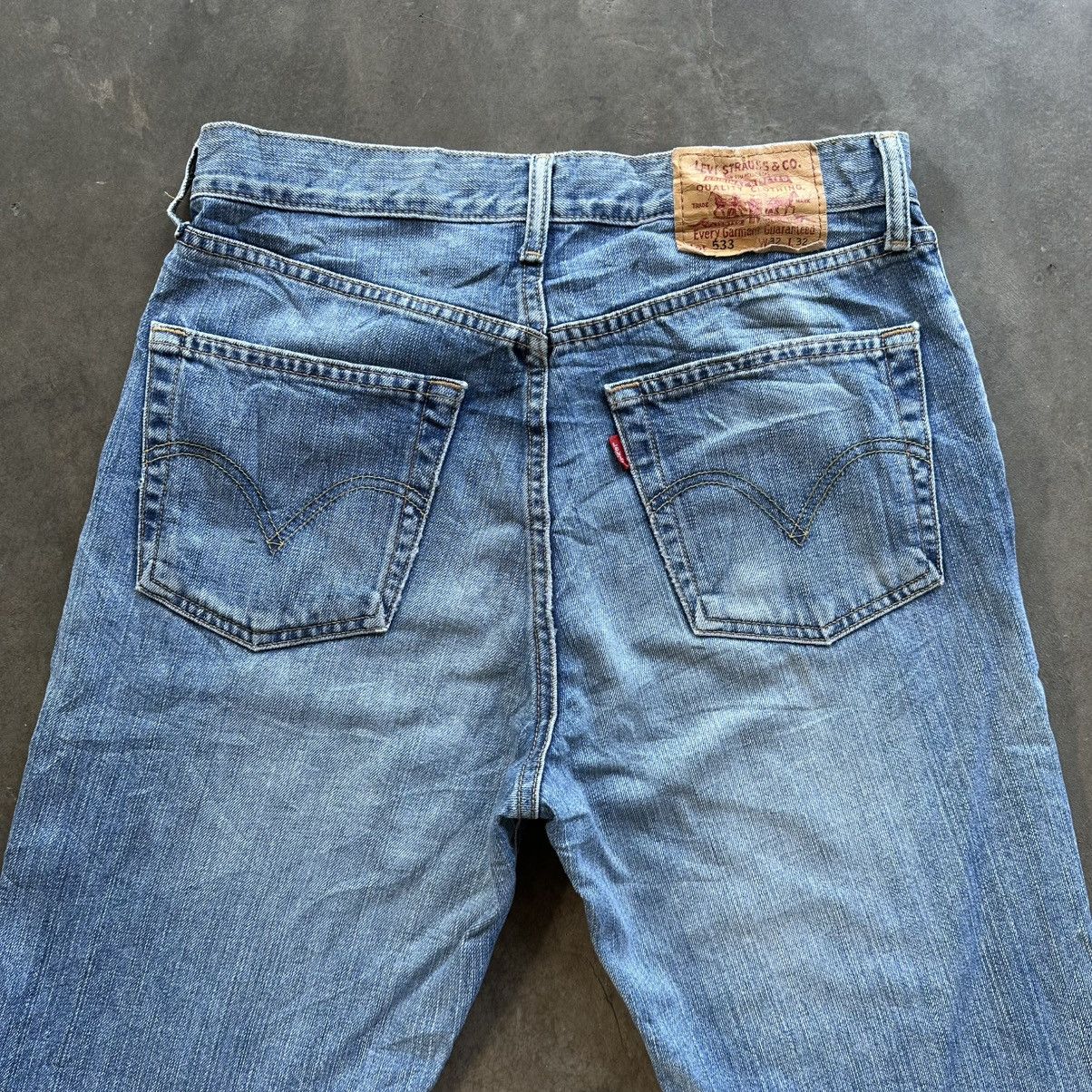 Levi's Vintage Levi’s 533 Faded Distress Denim Jean Pant W31 Size US 31 - 11 Thumbnail