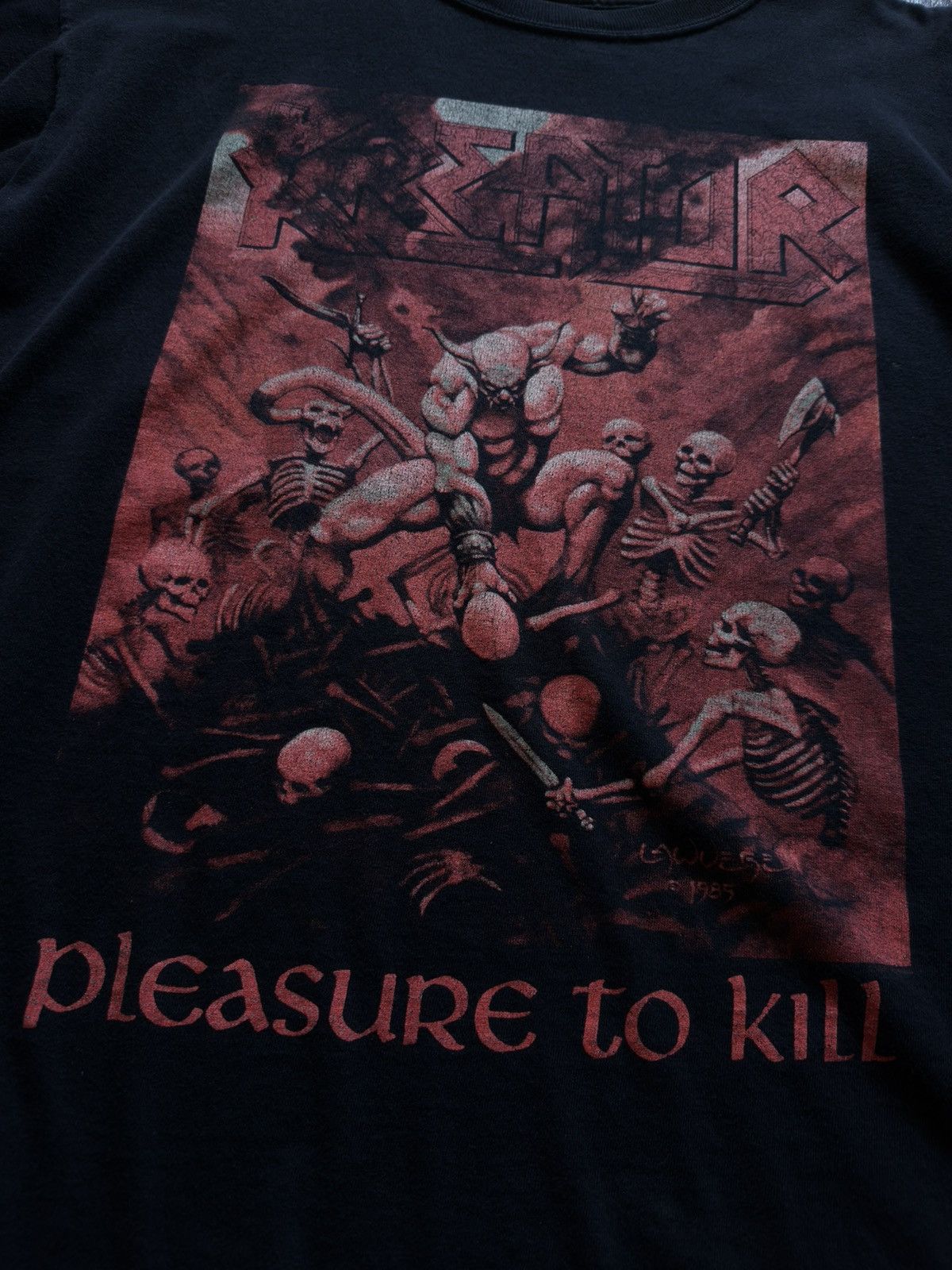 Band Tees × Vintage Pleasure To Kill Vintage Tee Size US L / EU 52-54 / 3 - 2 Thumbnail
