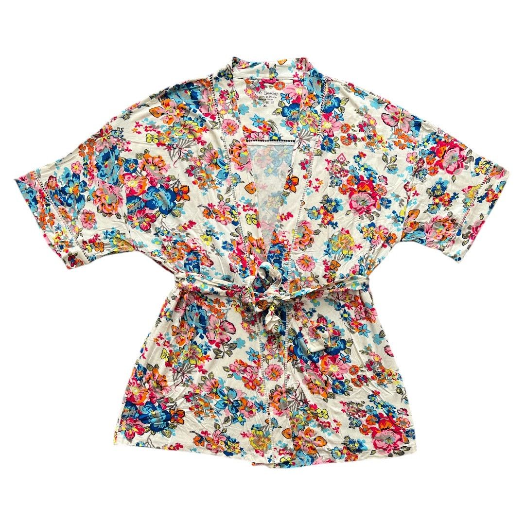 Vera Bradley VERA BRADLEY Pretty Posies Heather Wrap Robe w/ Tags, XL Size ONE SIZE - 1 Thumbnail