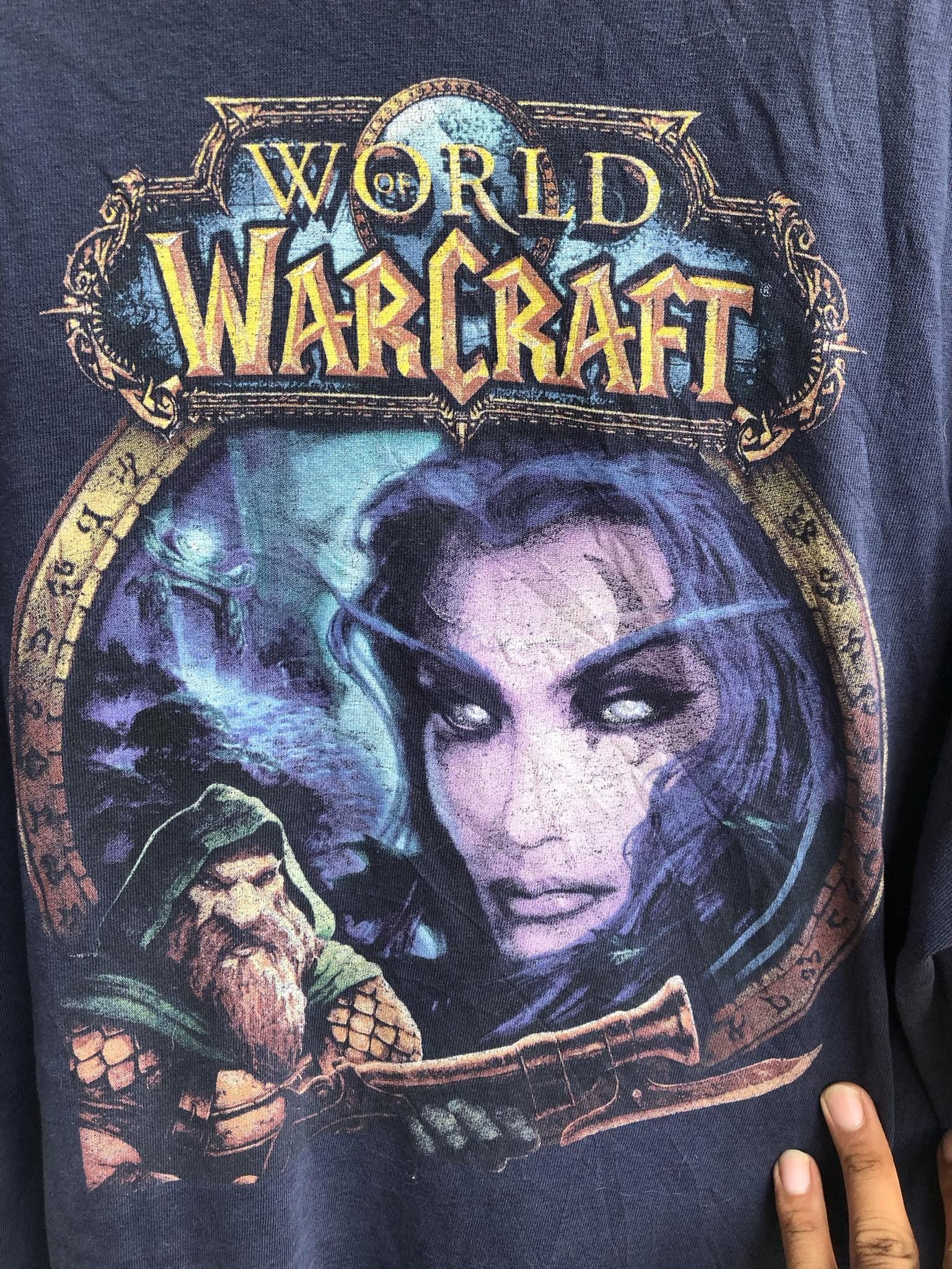 Vintage Warcraft Tee Size US XL / EU 56 / 4 - 6 Thumbnail