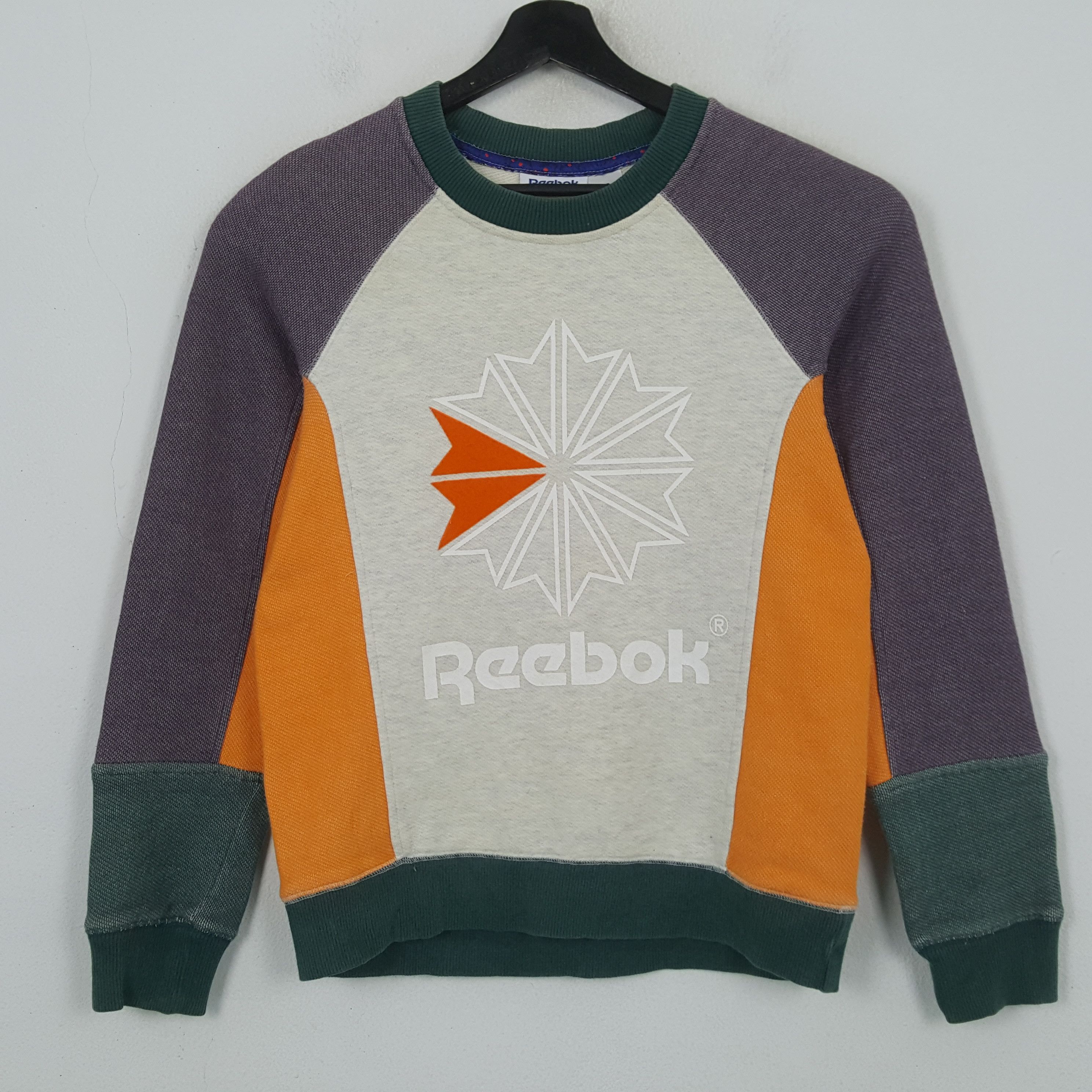 Reebok Reebok Big Logo Design Sweatshirt RR24 Size US S / EU 44-46 / 1 - 1 Thumbnail