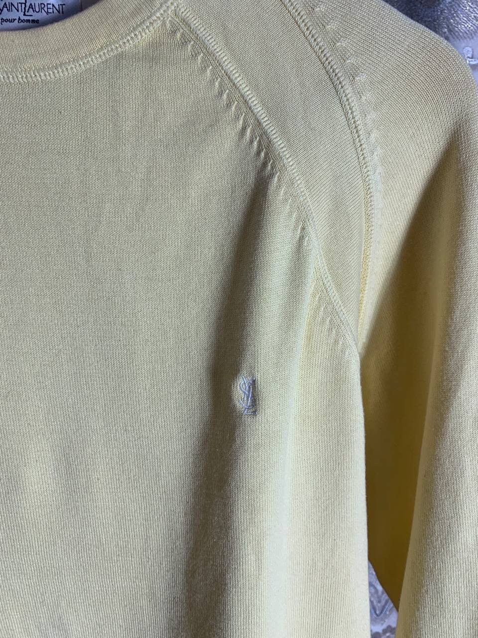 Saint Laurent Paris VINTAGE YVES SAINT LAURENT SWEATER RETRO DESIGNER Y2K 90s Size US L / EU 52-54 / 3 - 5 Thumbnail