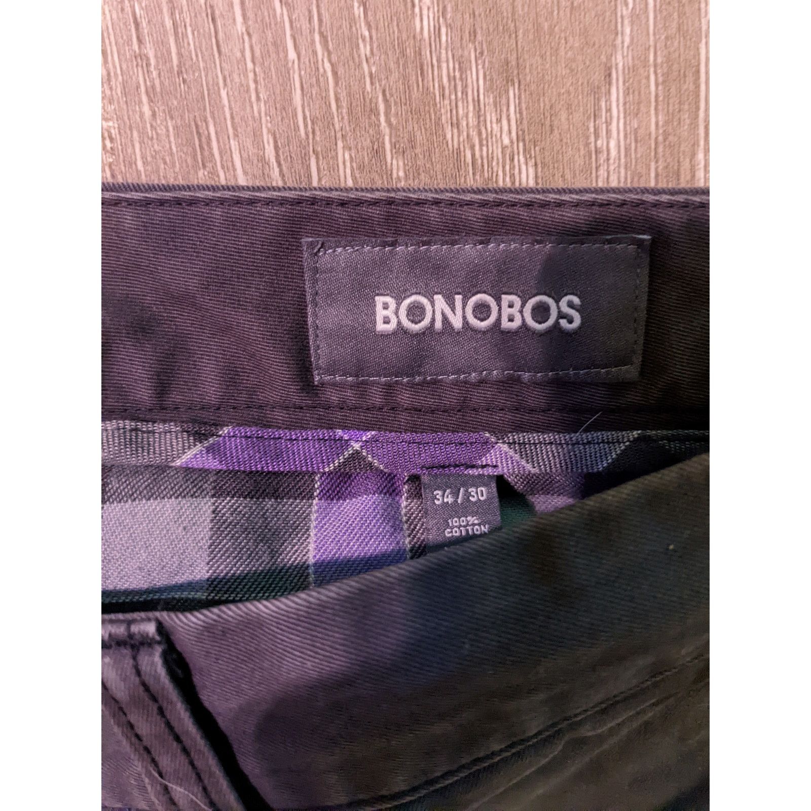 Bonobos Bonobos Mens Stretch Chino Pants Size US 34 / EU 50 - 3 Thumbnail