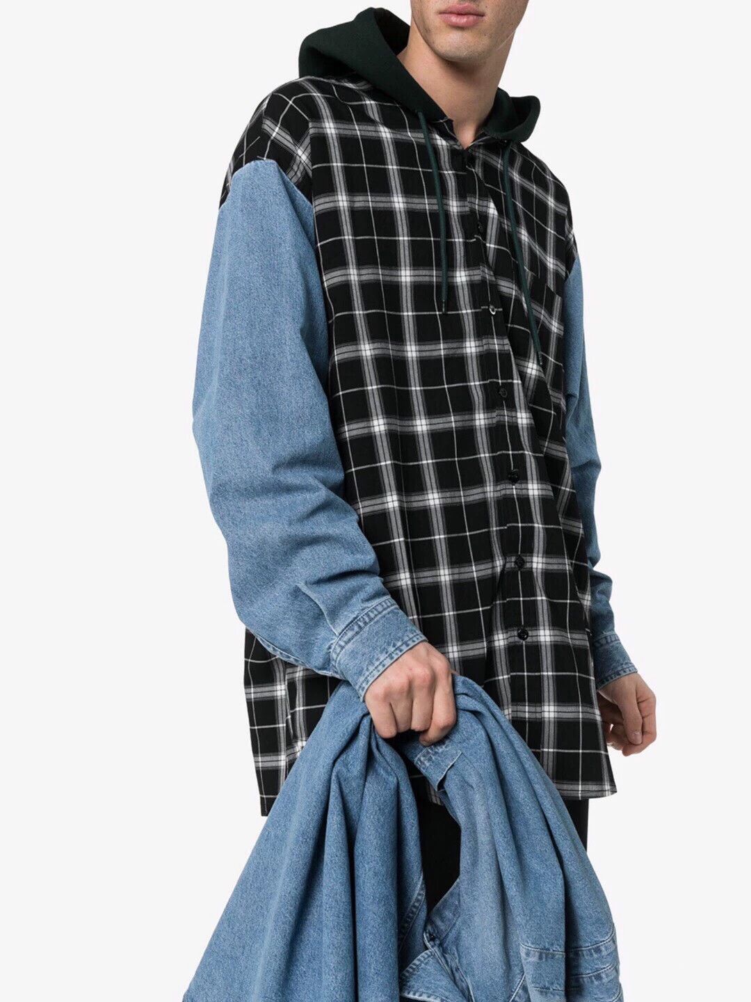 Balenciaga Balenciaga Denim Two-piece Oversized Unisex 41 Size US M / EU 48-50 / 2 - 9 Thumbnail