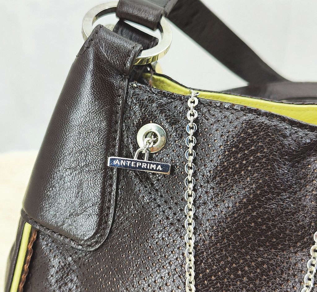 Anya Hindmarch ANTEPRIMA double handle full leather hand bag Size ONE SIZE - 5 Thumbnail
